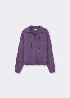 Jersey Cuello Polo Cuerdas
