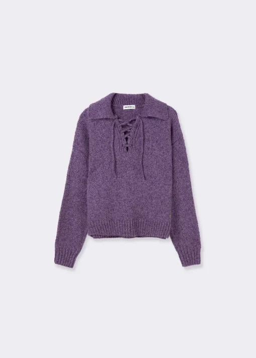 Jersey Cuello Polo Cuerdas
