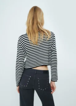 Jersey Rayas Cropped