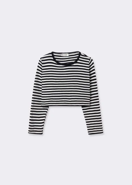 Jersey Rayas Cropped