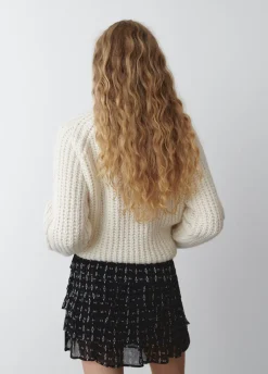 Jersey Trenzas Cuello Redondo