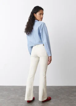Pantalon Campana Bolsillos Frontales
