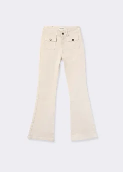 Pantalon Campana Bolsillos Frontales