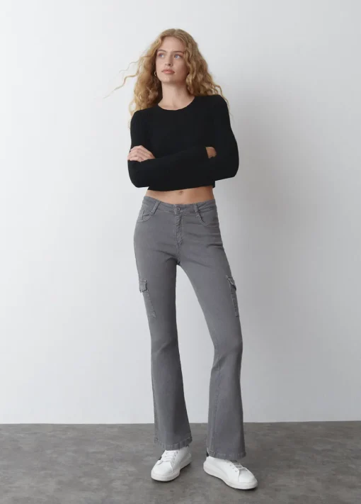 Pantalon Campana Cargo