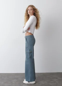 Pantalon Culotte Cargo