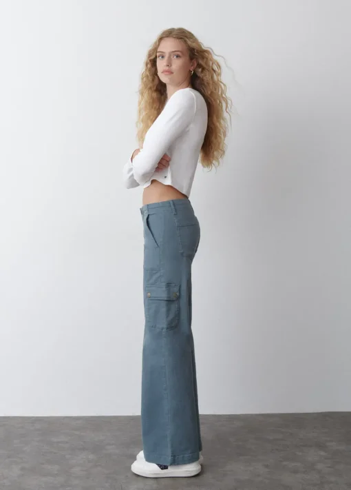 Pantalon Culotte Cargo