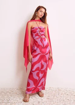 Shawl Liso Fucsia