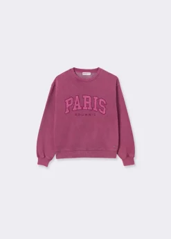 Sudadera Bordada Paris