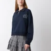 Sudadera Cremallera Bordado