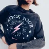 Sudadera Rayo Rock Tour