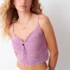 Top Crochet Tirantes Nudo