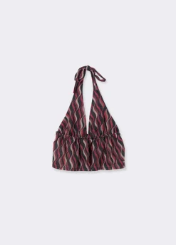 Top Estampado Ondas
