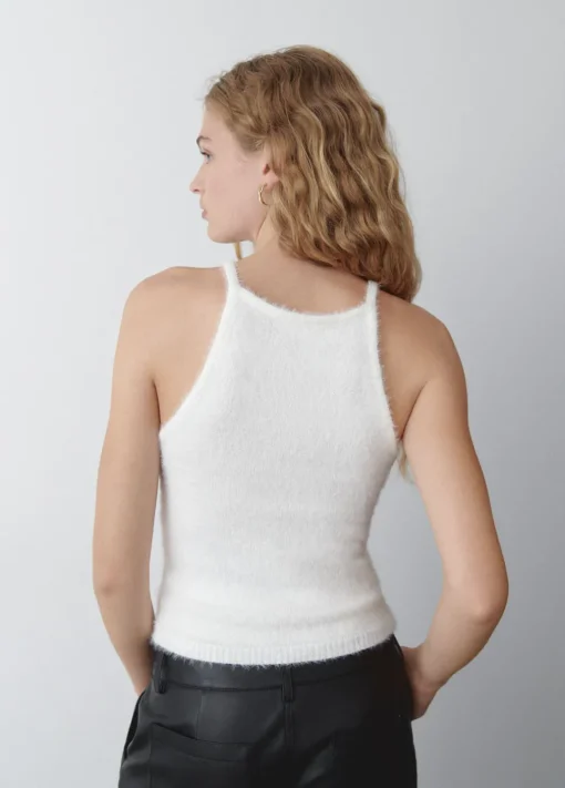 Top Punto Peluche Halter