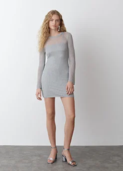 Vestido Calado Hilo Metalizadoiz
