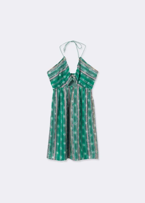 Vestido Corto Tirantes Cut Outs