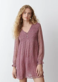 Vestido Smock Pecho Suelto