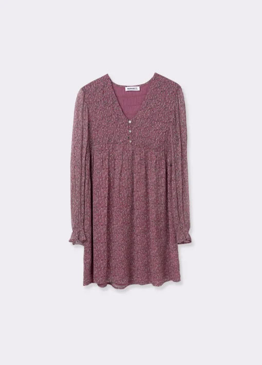 Vestido Smock Pecho Suelto